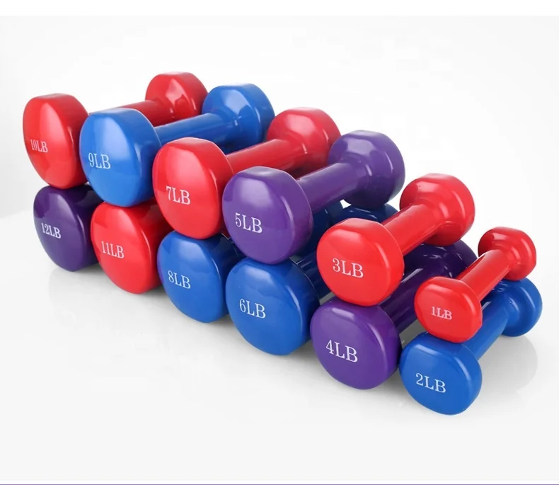 Горячая Распродажа, гантели с резиновым покрытием, оборудование для тяжелой атлетики, тренажерного зала, для домашнего использования, портативные гантели, бицепсы для тренировок