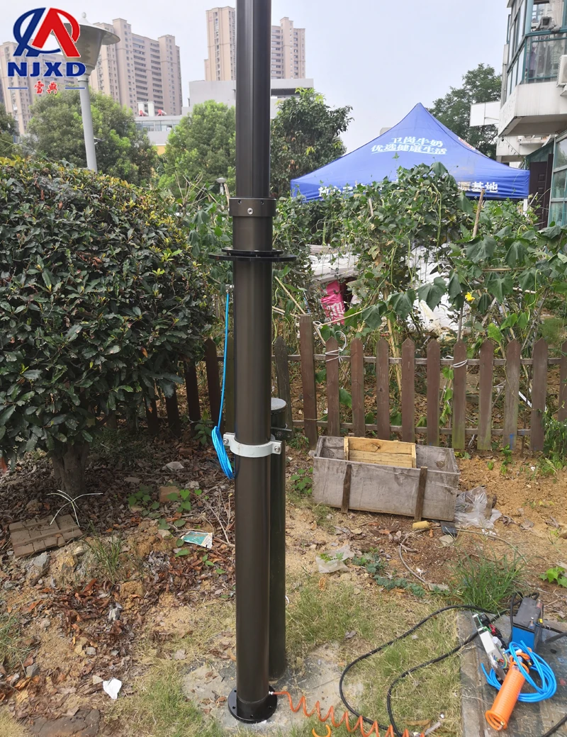 
XD662 best sell portable reversal telecommunication telescopic antenna mast 