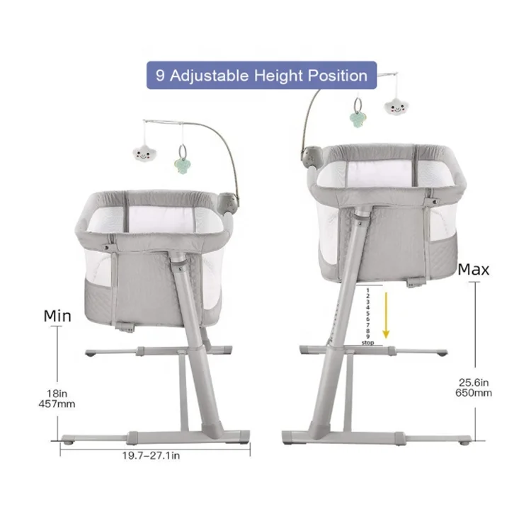 Кровати Ronbei, кроватка для сна, детская кроватка, подключенная к детской кроватке для родителей, детская кроватка