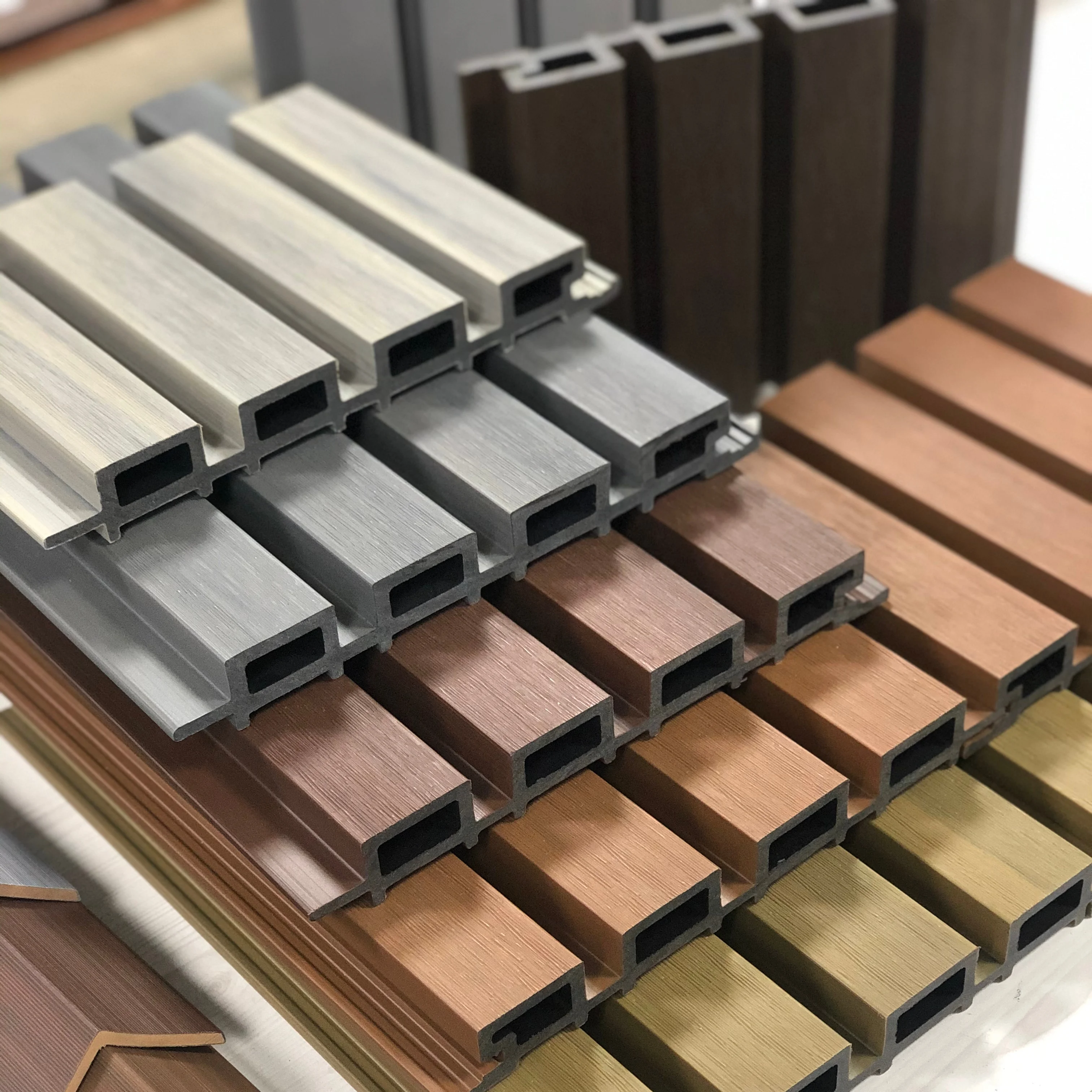 Waterproof 219*26mm hot sale outdoor facade wpc wall panel