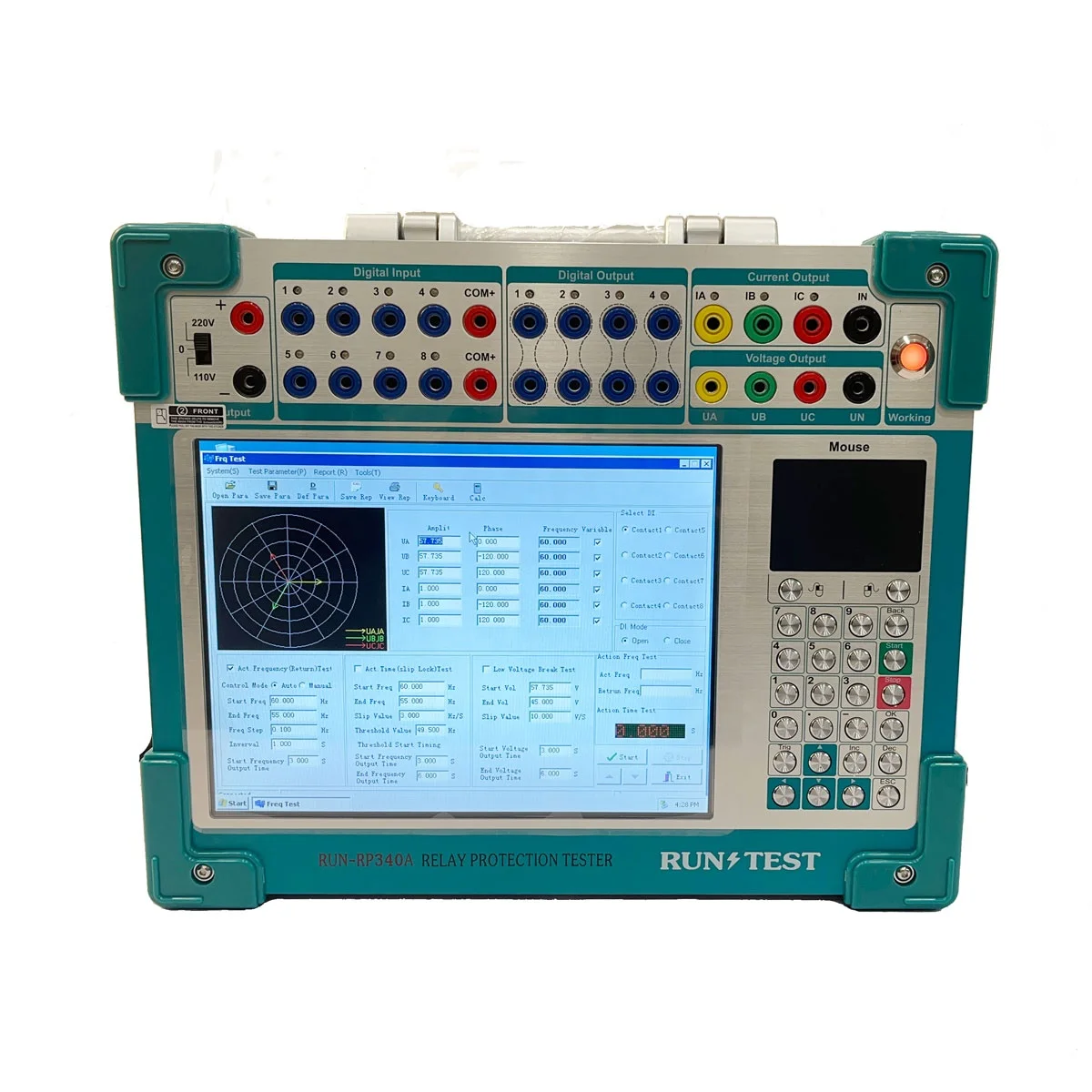 Secondary Injection Tester Three Phase Relay Protection Tester Secondary Injection Test Set 3 Phase Relay Tester