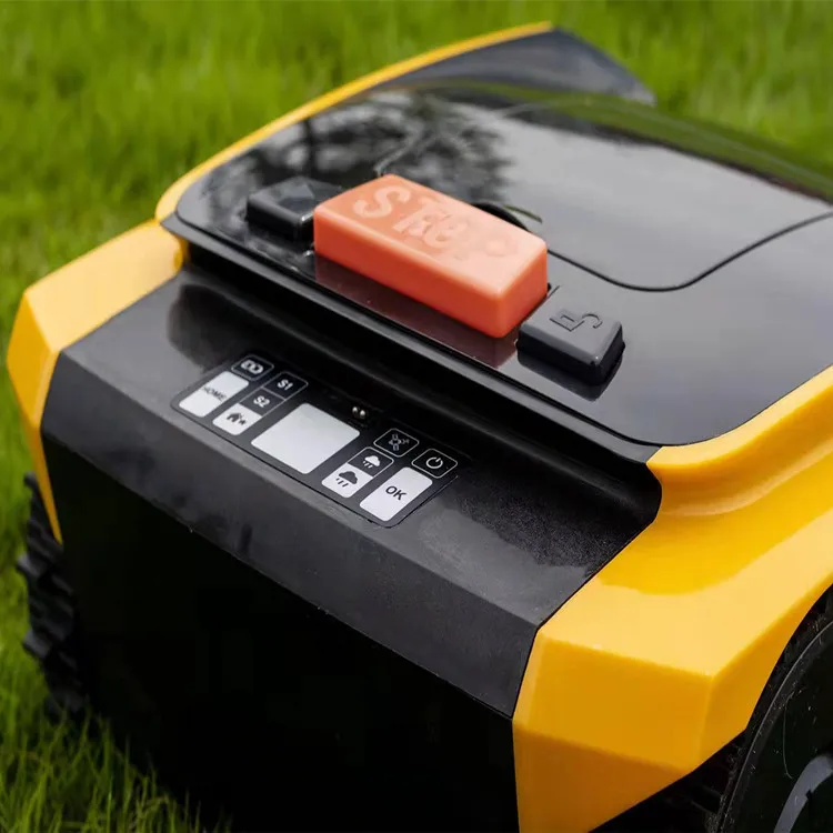 Courtyard lawn maintenance electric lawn mower, save time and effort intelligent lawn mower robot