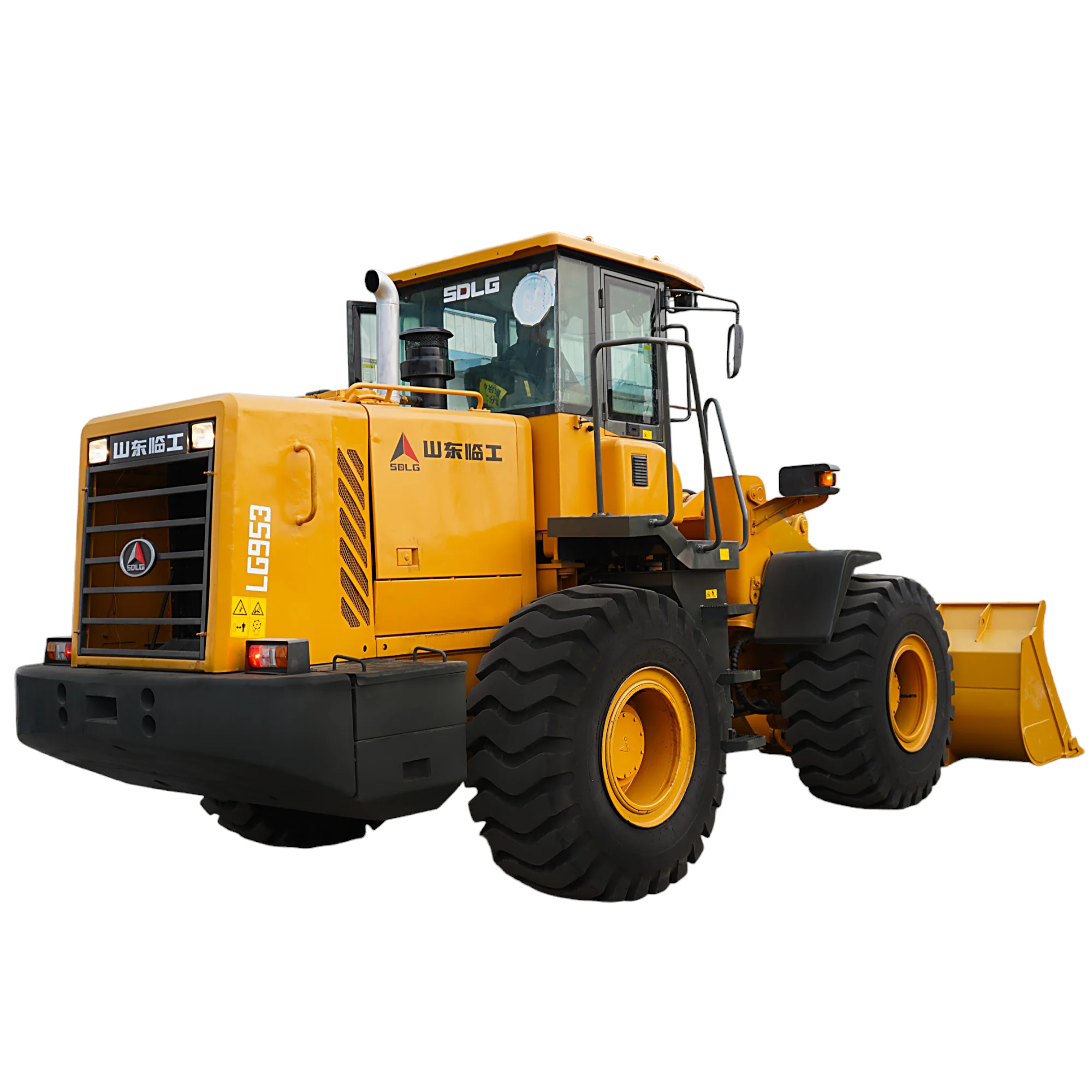 SECONDHAND SDLG 958 Wheel Loader with YELLOW engine used wheel loader Factory direct sales