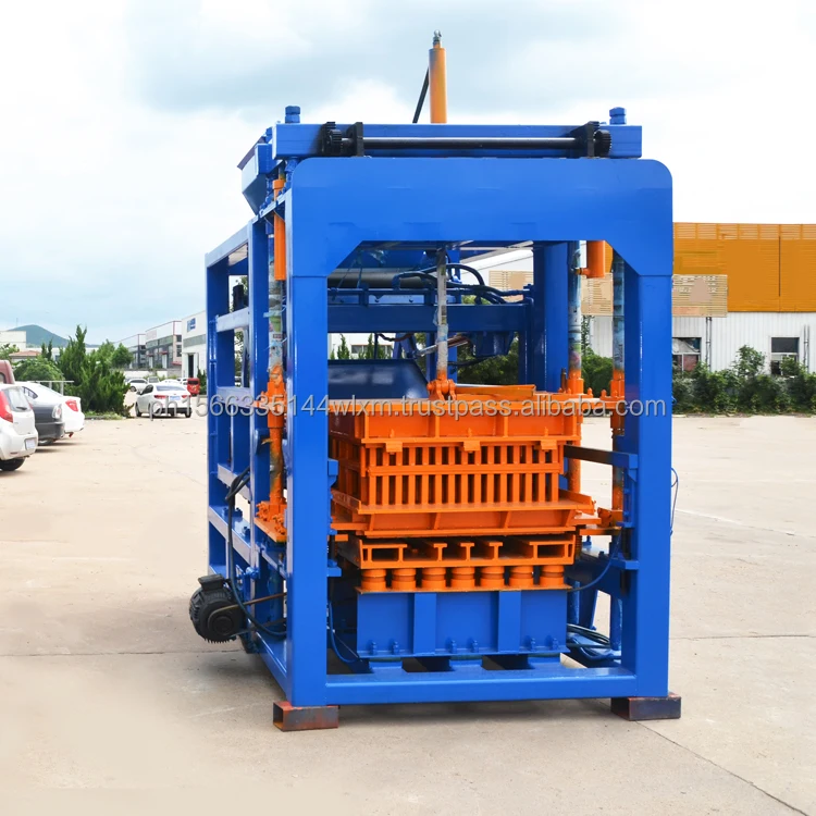 Full Automatic Brick Making Machine Concrete Block Molding Machine QT5-15 Block Making Machine for Sale