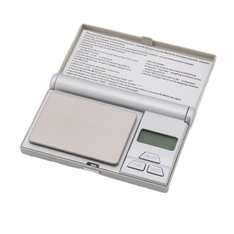 Mini Digital Pocket Jewelry Scale 100g Capacity with 0.01g Accuracy Digital Display for Weight Measuring