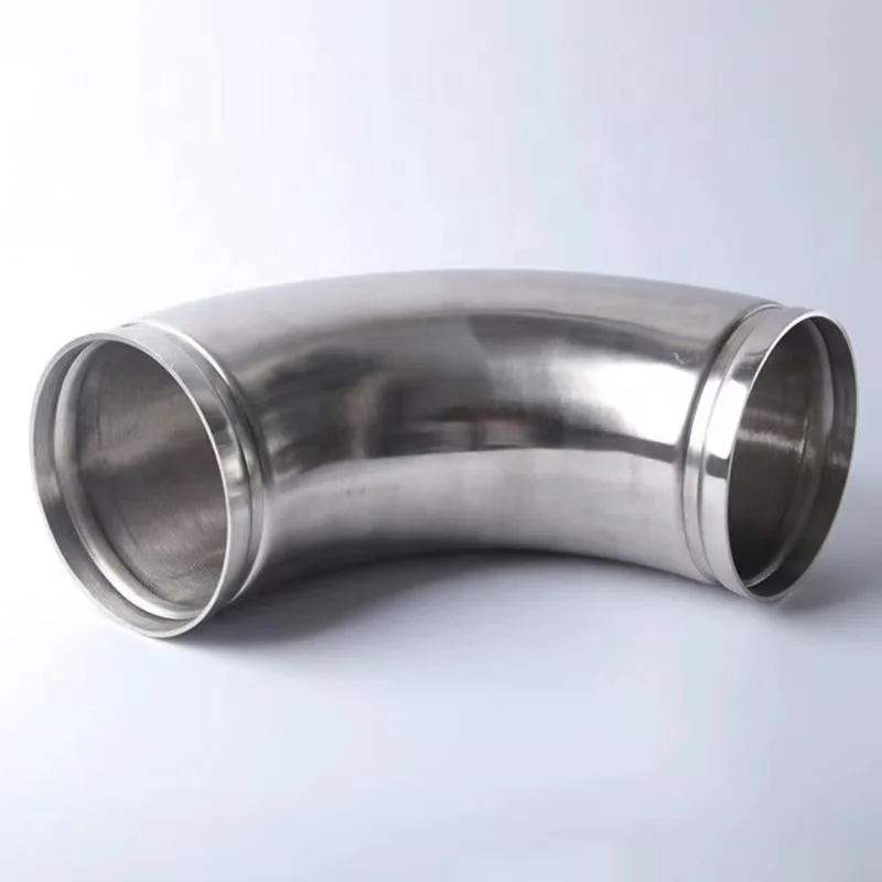304 Stainless Steel 90° Elbow Groove Fittings for Water Supply & Drainage Pipes, Durable & Corrosion-Resistant