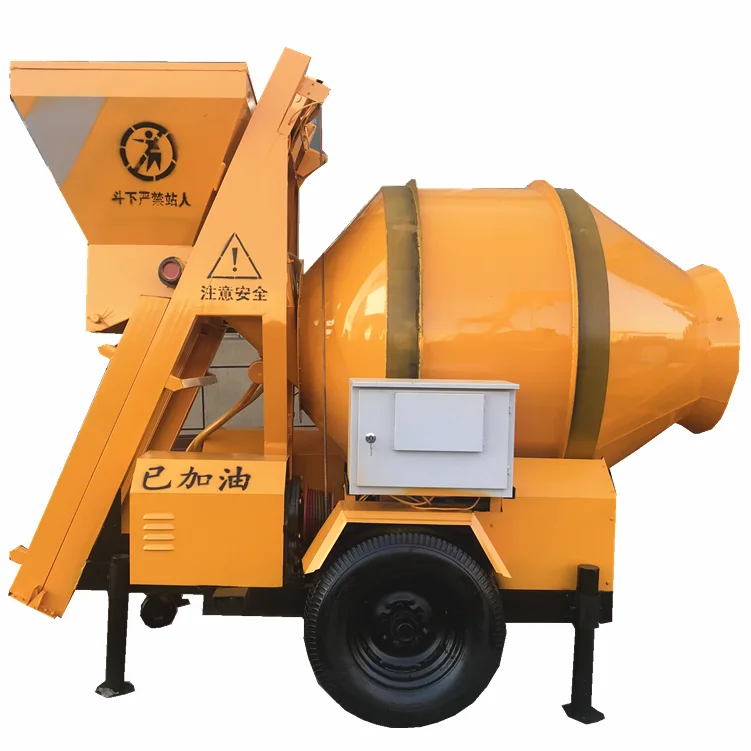 Concrete Mixers High Quality Low Price Self Loading Concrete Mixer Jzm350