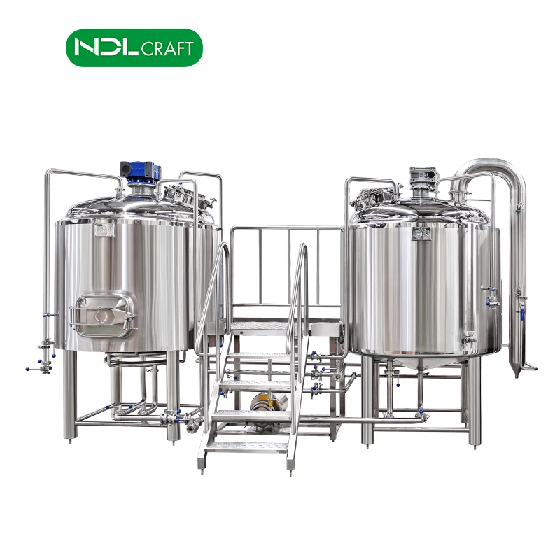 300L - 500L Customized Draft Beer Brewing Equipment with Ce Automatic Welding