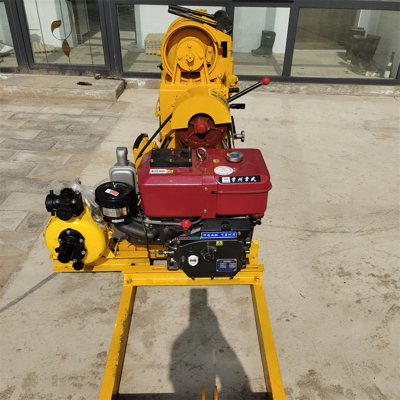 Chinese manufacturer 70 m water well drilling rig Geological drilling rig Portable well drilling machine
