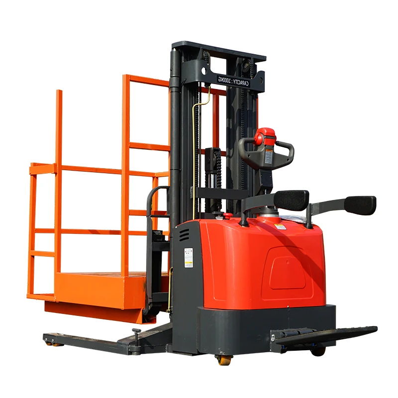 apilador electrico 1.5 ton standing up type drive electric pallet stacker xilin brand top quality electr lift machine