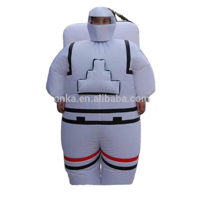 2021 New Design Good Quality Cosplay Spaceman Wearing White Inflatable Costume Spacesuit