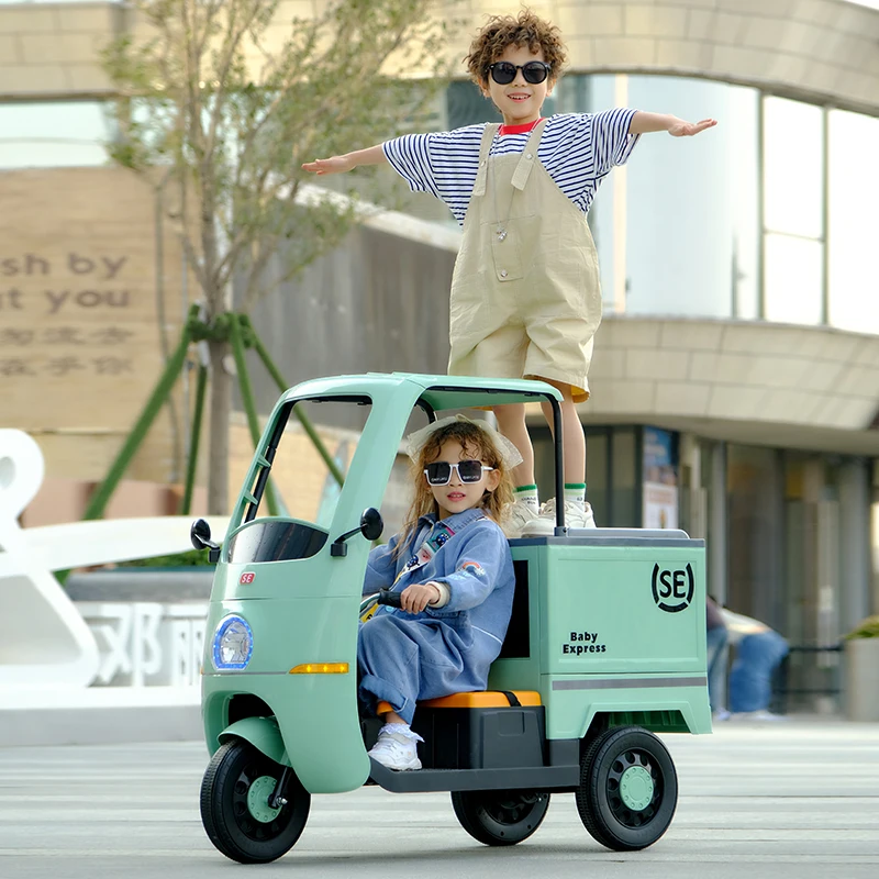 2020 best selling 24v children ride on car powered big wheels baby vehicle electric ride