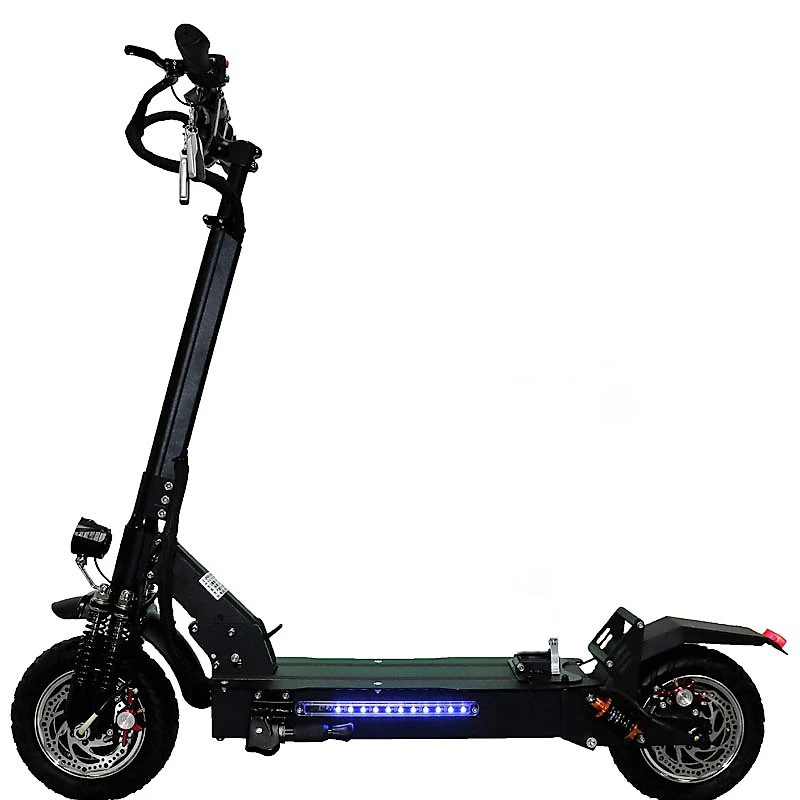 
electric scooter for adult off road aluminum alloy fat tire fast long range foldable dual motors e scooter with 2000w 60v 