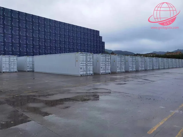New 40 Feet High Cube Open Side Dry Cargo Shipping Container