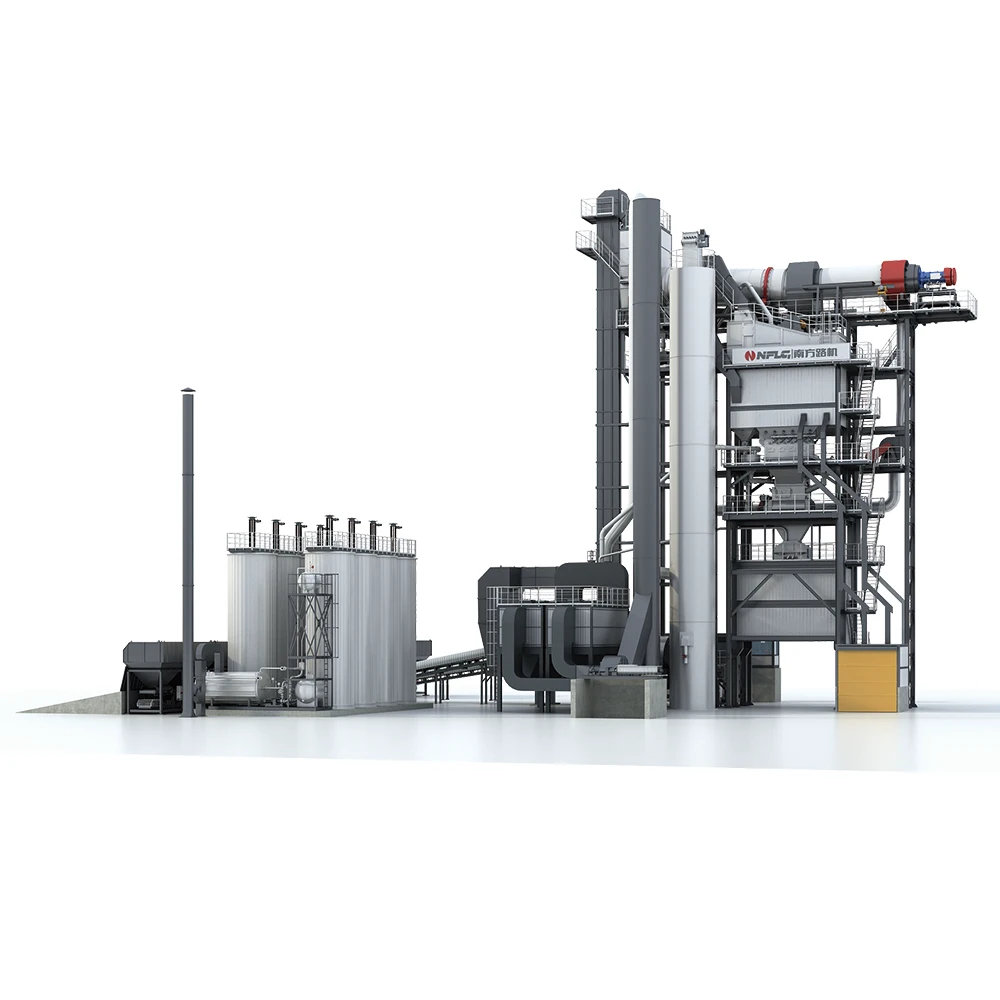 Quality authentic road construction equipment LBNZ2000 hot mix asphalt batching plant for sale