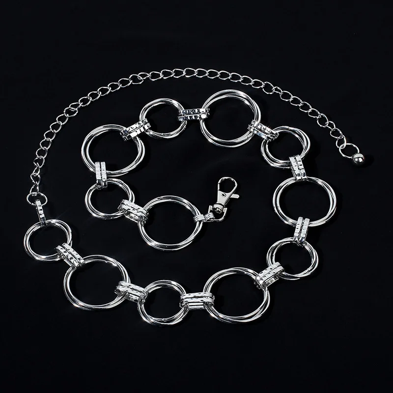 European and American Explosive Fashion Accessories Belts Ethnic Style Ladies Waist Circle Metal Womens