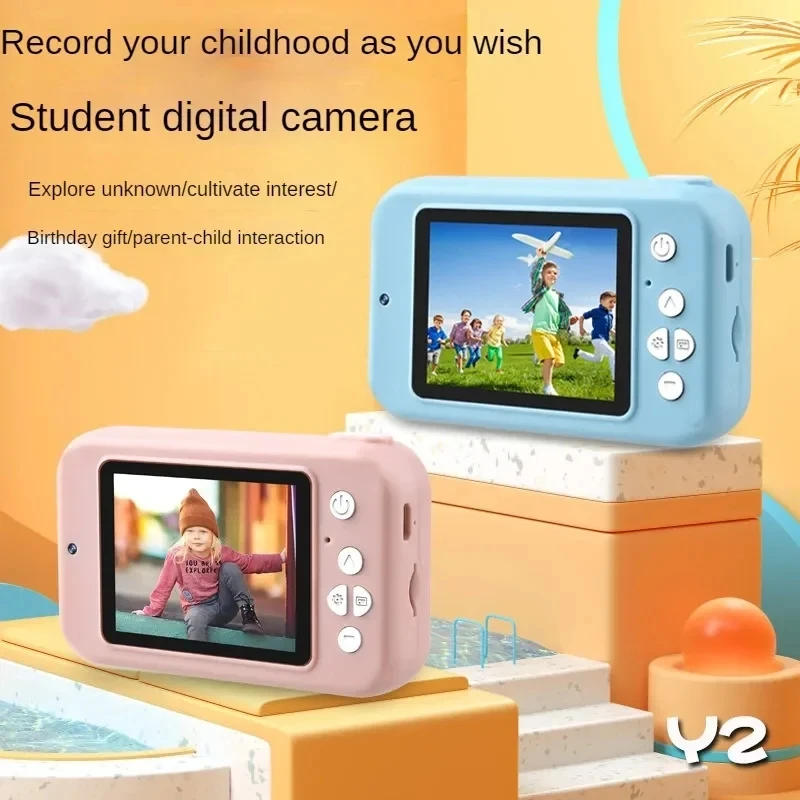2023 cheap children photo Kids Digital Camera Toy 2.4 inch HD Screen Student Mini video recorder camcorder toys digital camera