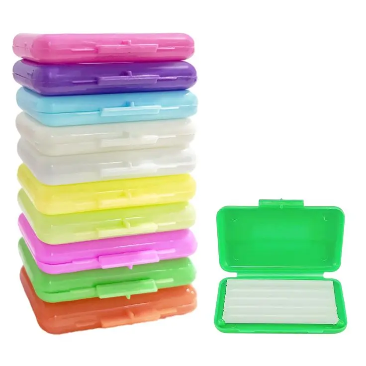 Wholesale Orthodontic Wax Strips for Dental Care Braces Different Flavor 10 Packs Orthodontics Wax For Daily Oral Care