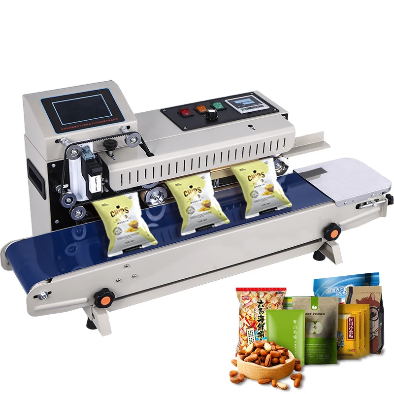 Inkjet Printing SealinDurable Simple Snack Food Tea Bag Multi-Function Packaging Continuous Simple Sealing Machinesg Machine