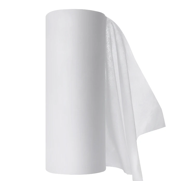 F605 40 GSM banana fabric  fiber roll sms biodegradable polypropylene nonwoven fabric roll Spunlaced non-woven fabric