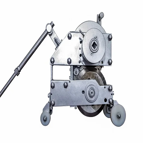 Steel cord conveyor belt cut machine