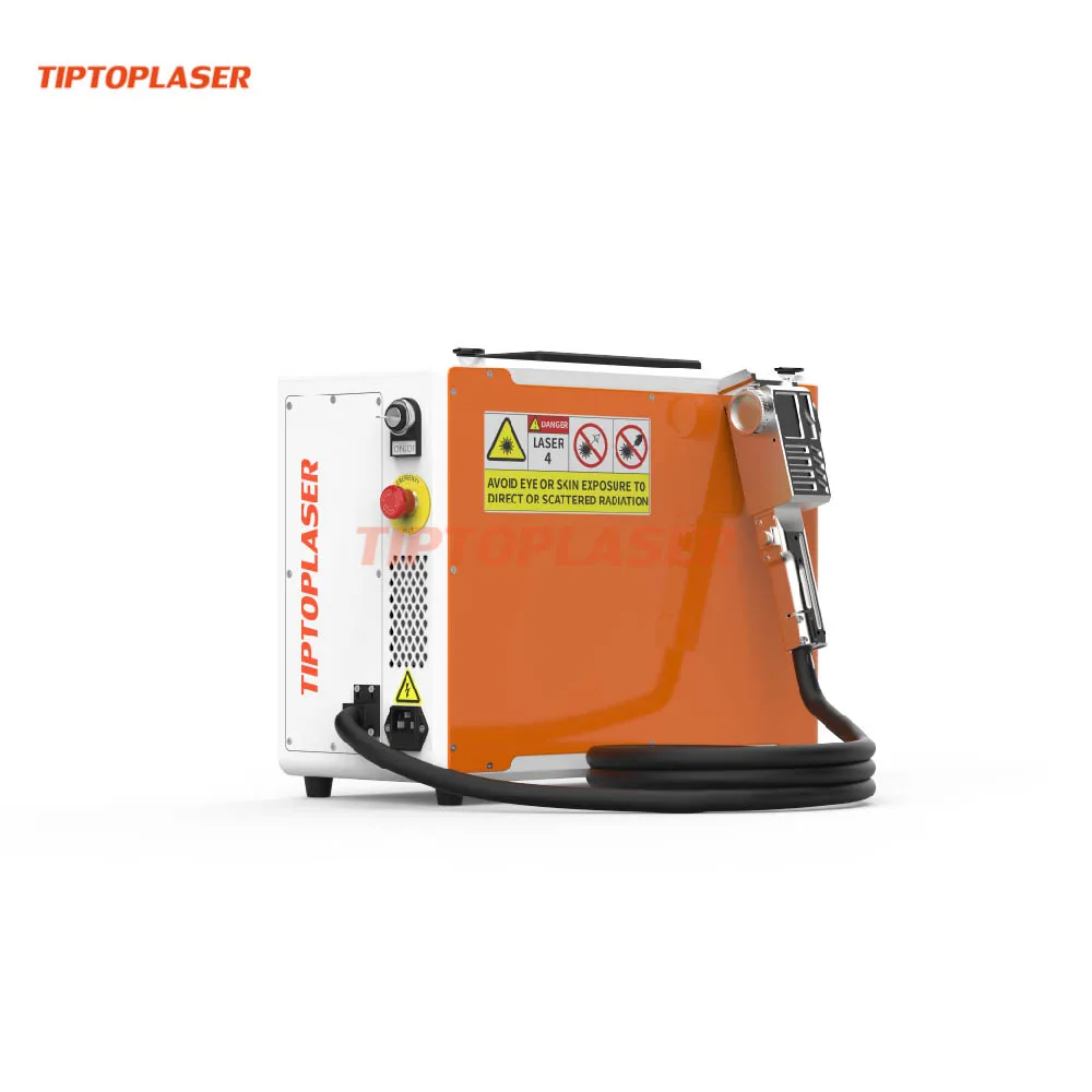 200W pulse laser cleaning machine for oil dye coating paint removing cleaner hand held fiber laser cleaning machine price