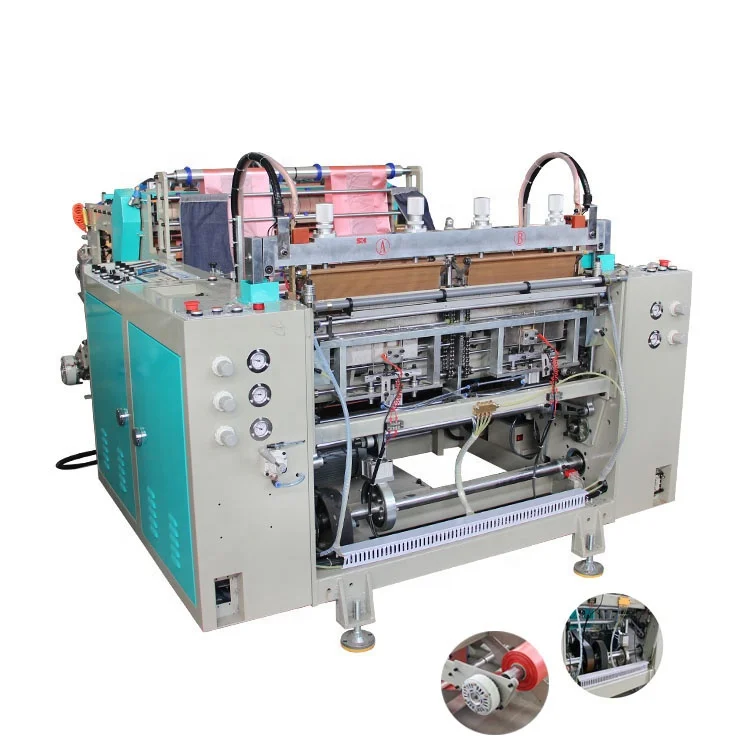 
automatic plastic t shirt bag making machine 