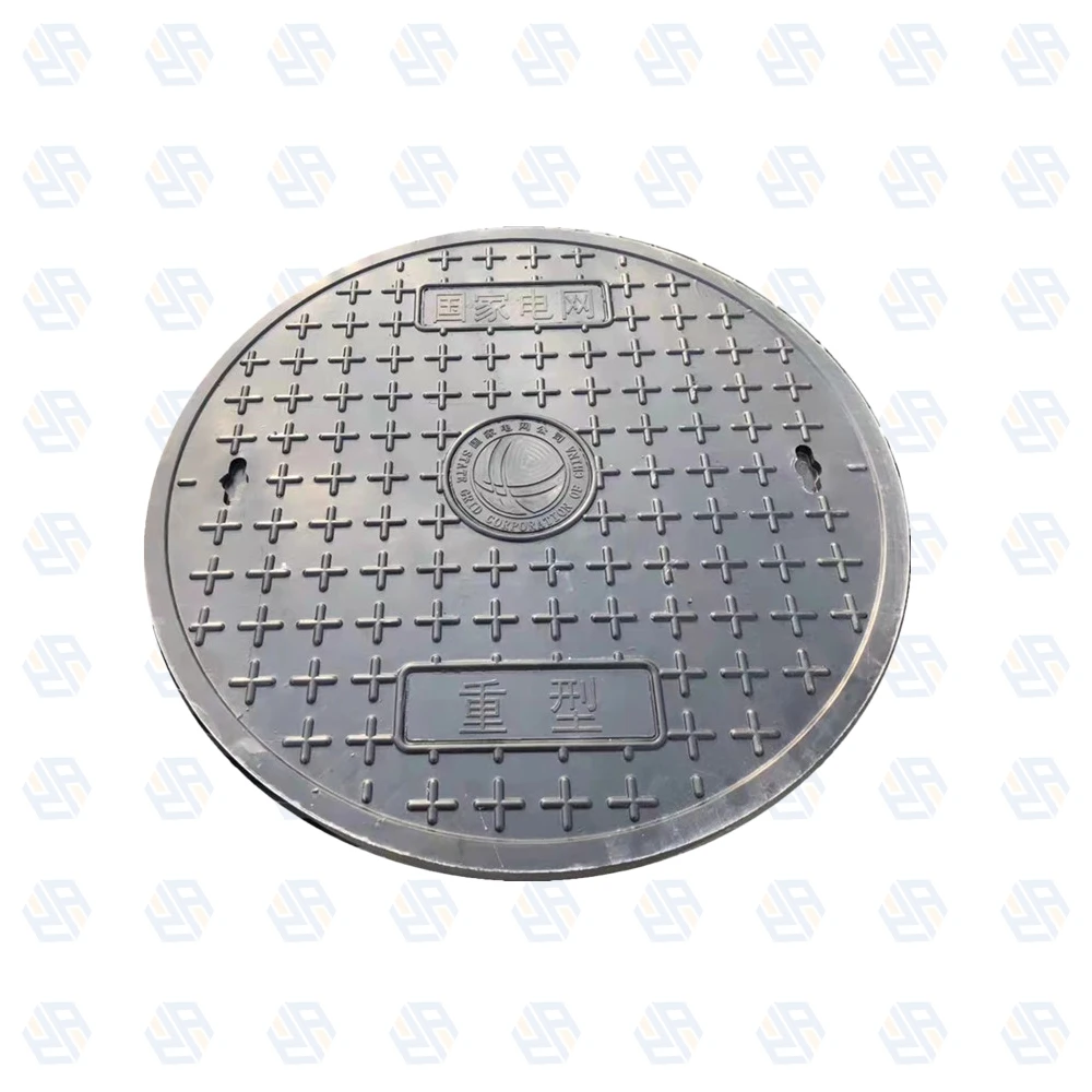 Composite Light Square Black Green Frp Resin Manhole Cover For Sewer Manhole Cover And Municipal Construction