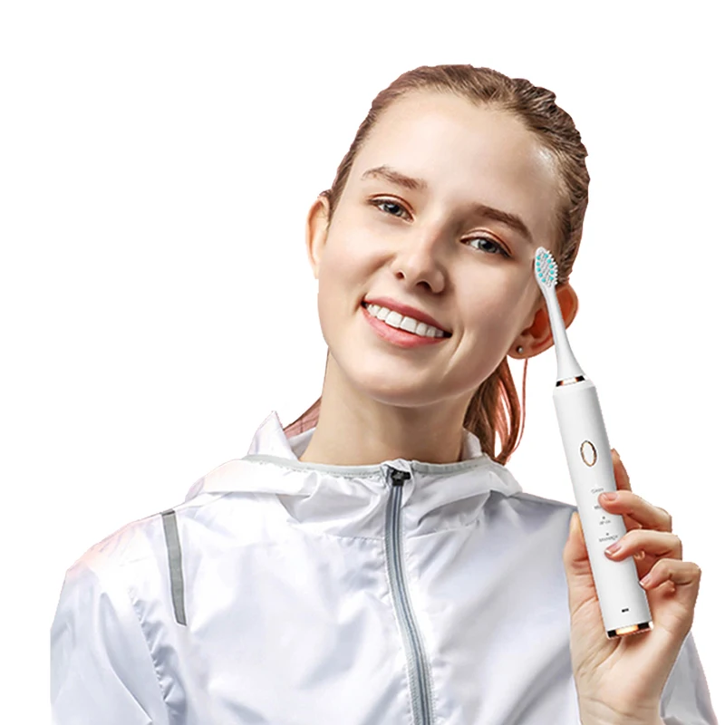 
2021 Private Label Tooth Vibrator Rechargeable USB Electric Toothbrush With Home Travel 
