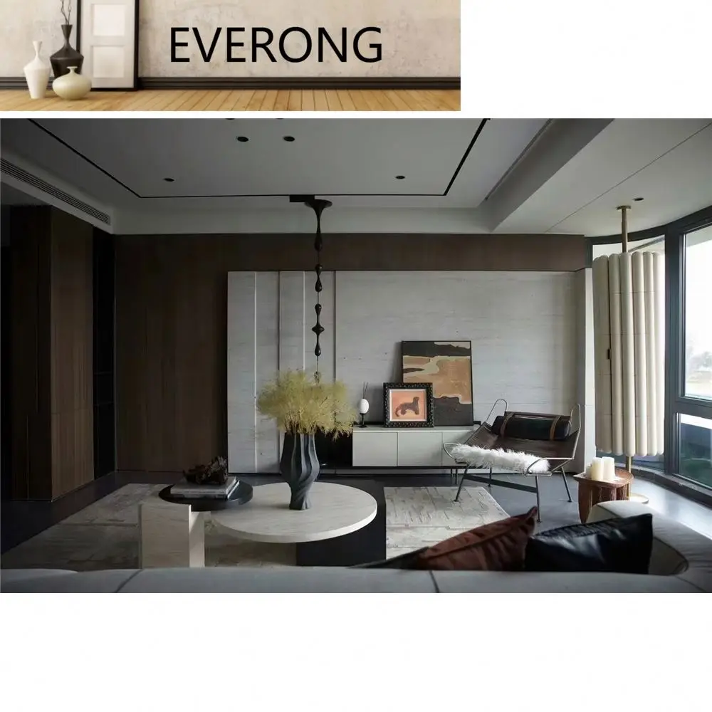 China Grey Travertine Stone for Interior and Exterior Decoration