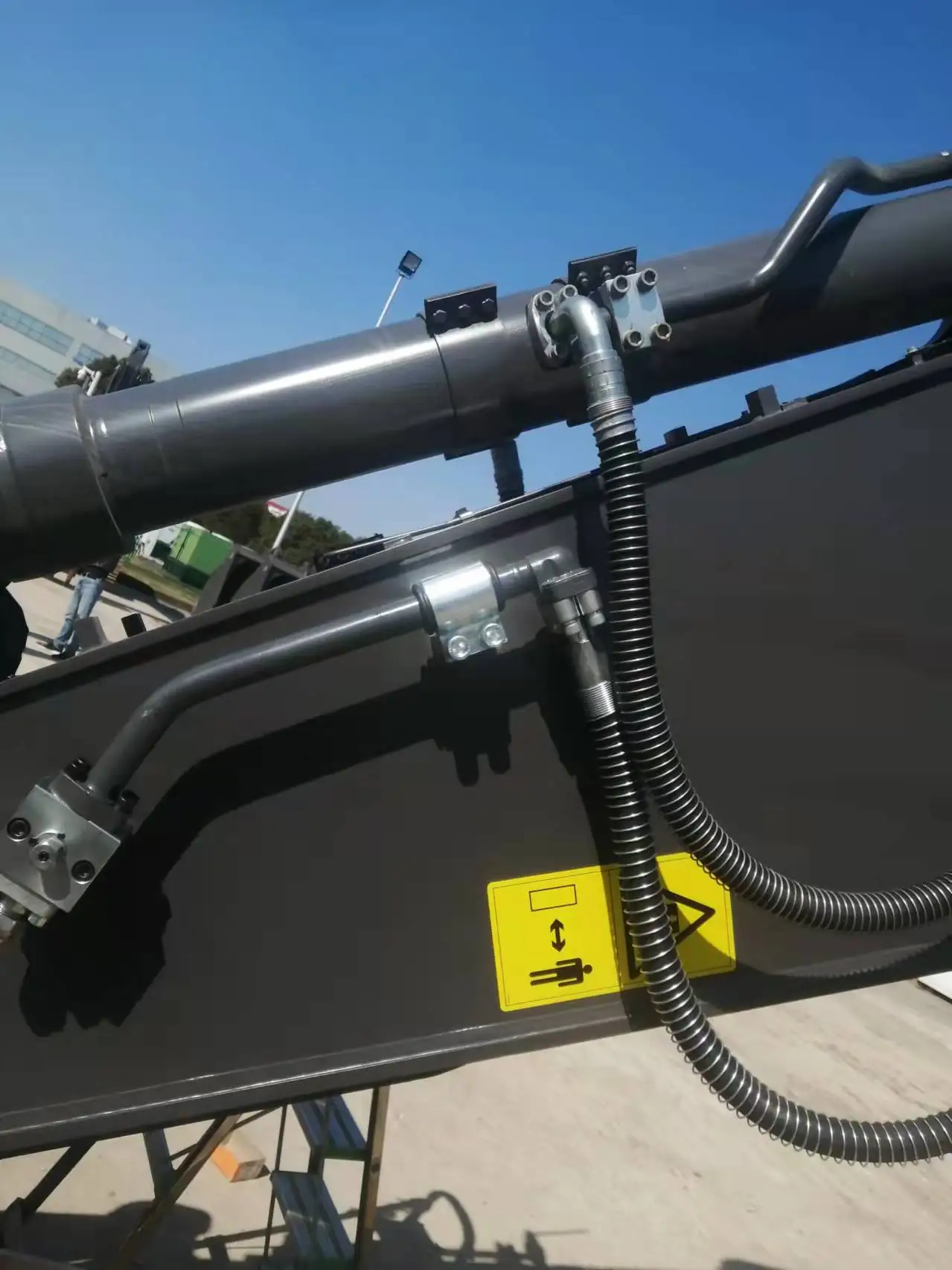 Excavator Breaker Pipe Line Rubber Clip Hose clamp Boom Oil Tube Butterfly Clamp For SNAY Komatsu Hitachi