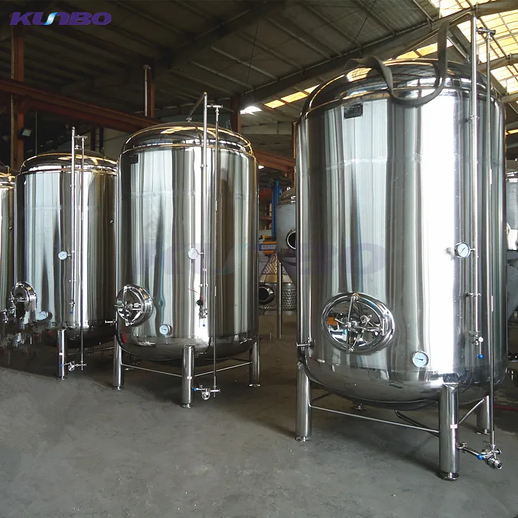  KUNBO 304 316 10BBL Brite бак 1000 литра BBT из нержавеющей стали