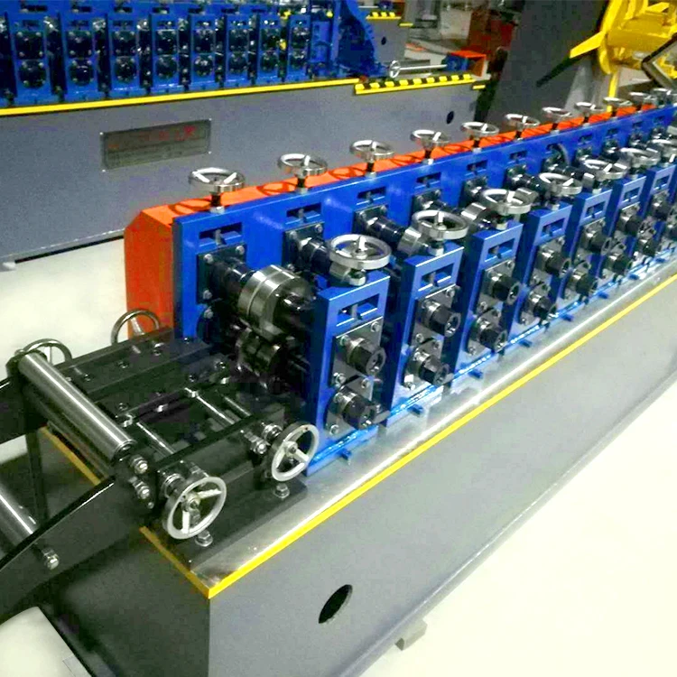 
Light steel main channel making iron door frame forming machinery 