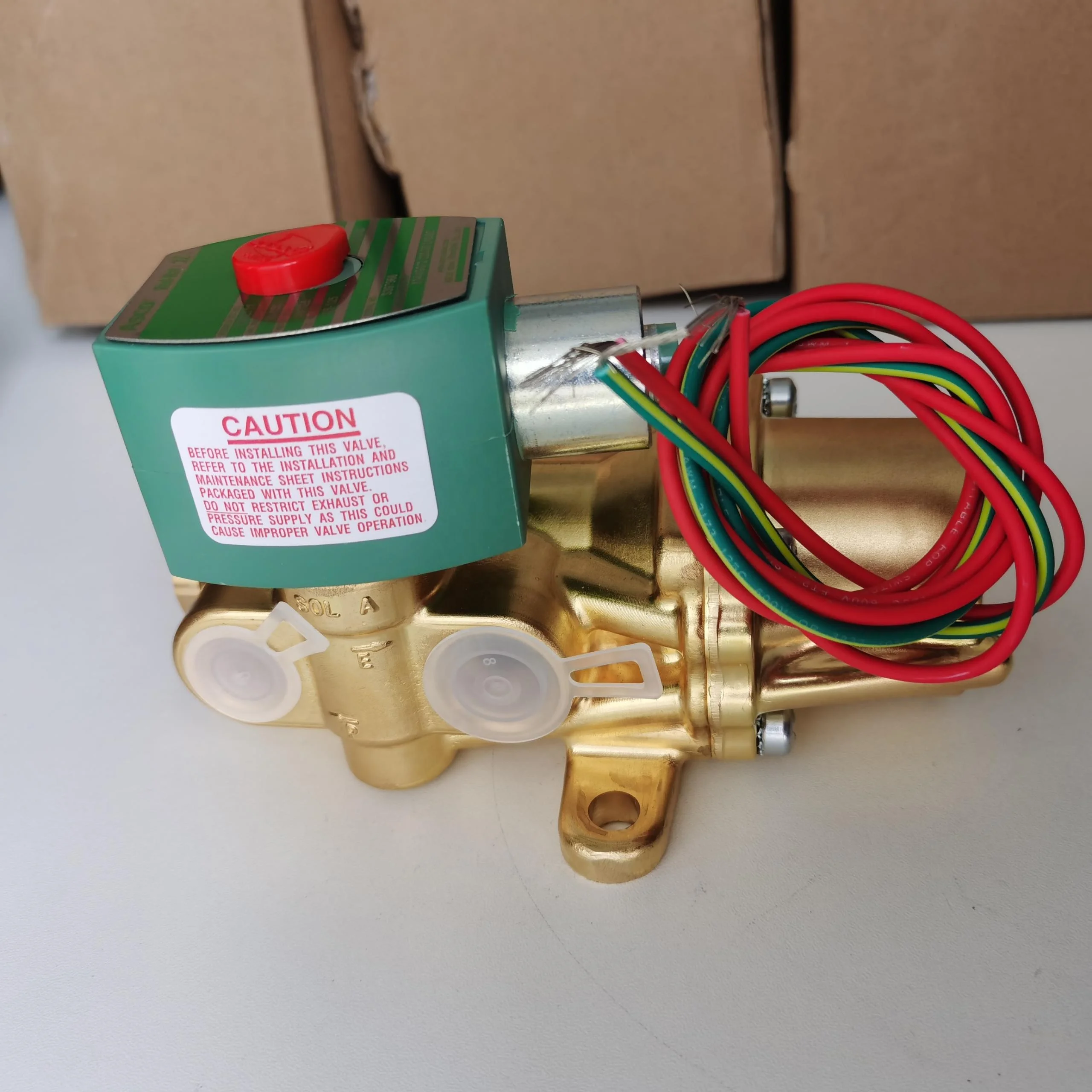 8344G072 Asco 344 series 4-Way Poppet Solenoid Valve Emerson Asco 8344G070 8344G074 8344G080 8344G044 8344G056 Solenoid Valves