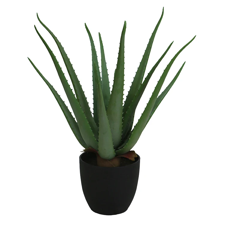 Near Natural New Arrivals Factory manmade Artificial Aloe Vera Plant For Indoor Decor