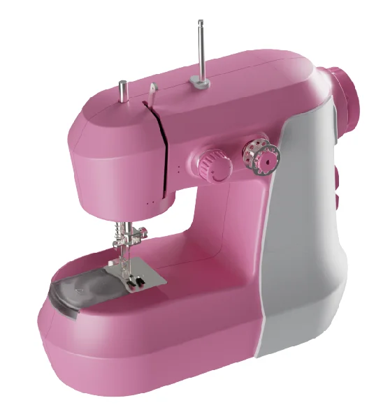 portable logo design leather mini machine overlock electric for leather walking foot automatic sewing machine household price