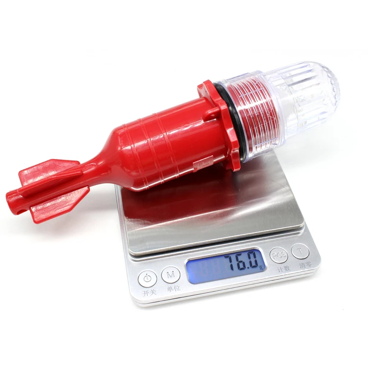 
high quality waterproof marine fishing net sea mark light strobe flash light 