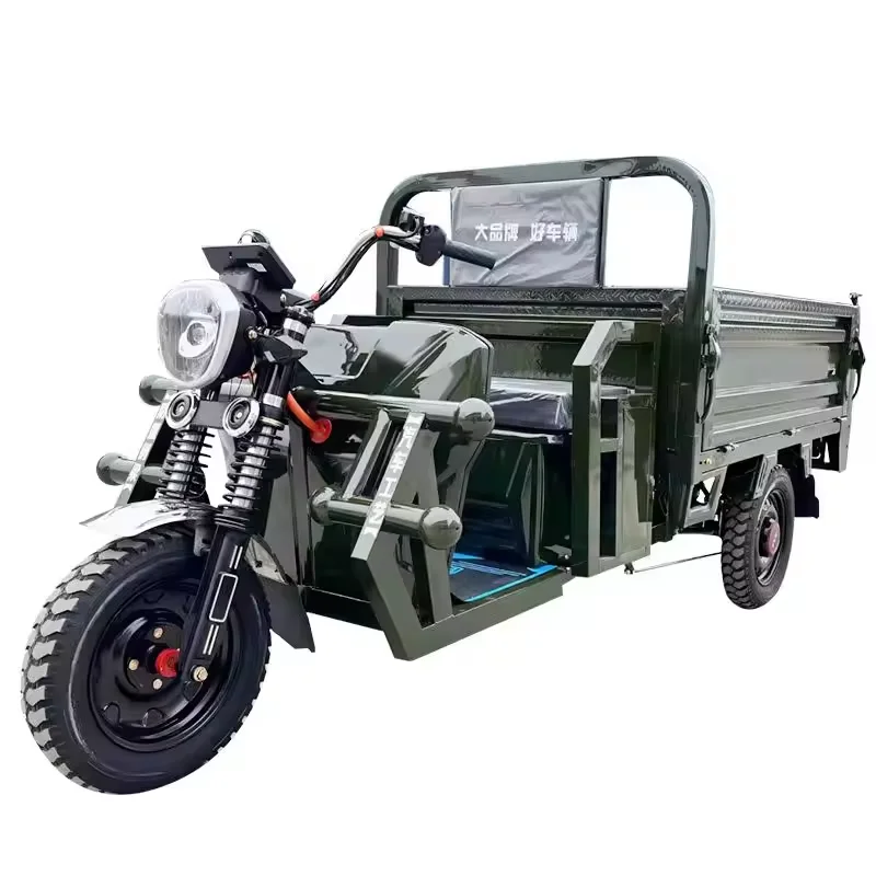 Hot Selling Electric Tricycles Cargo Truck Ricycle Adult Electric Reverse Trike Motorcycle