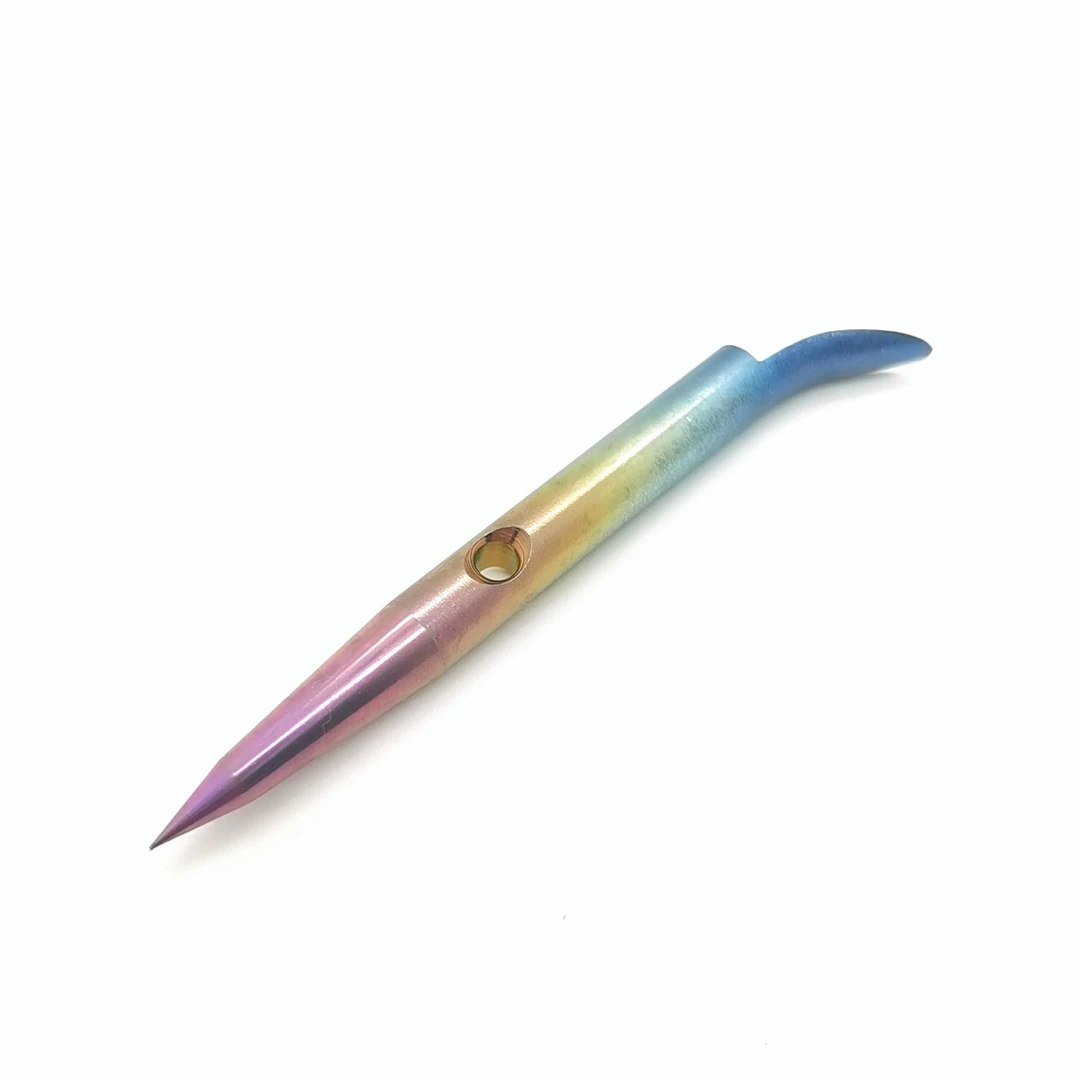 ZFTI Custom ODM/OEM   Titanium product Gr5  Gr2   outdoors product Harpoons, fishing gear support design