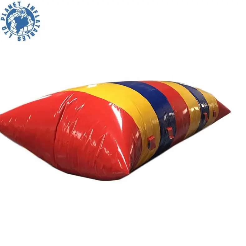 High Quality Inflatable Jumping Pillow / Inflatable Water Jumping Airbag / Inflatable Water Catapult Blob For Lake