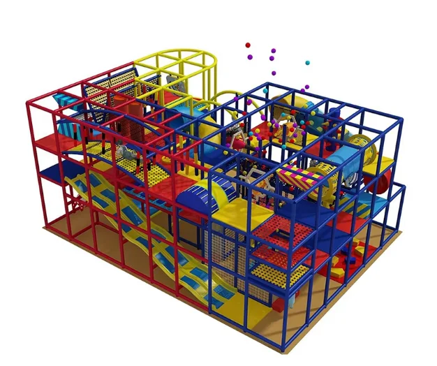 Customized Interactive Maze-Themed State-Of-The-Art Educational Recreational Playground Equipment for Schools Indoor Playground