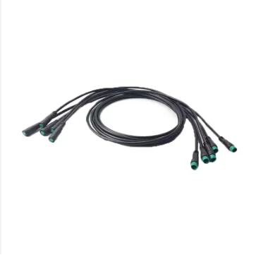 Waterproof extension cord 2pin 3pin 4pin 5pin 6pin for Bafang mid drive motor BBS01 BBSHD julet cable E-bike parts