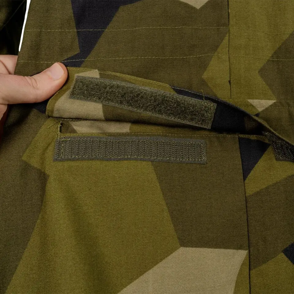 Mens Original Swedish tactical M90 Camouflage Lightweight Jacket Stage performance uniform Film and television props