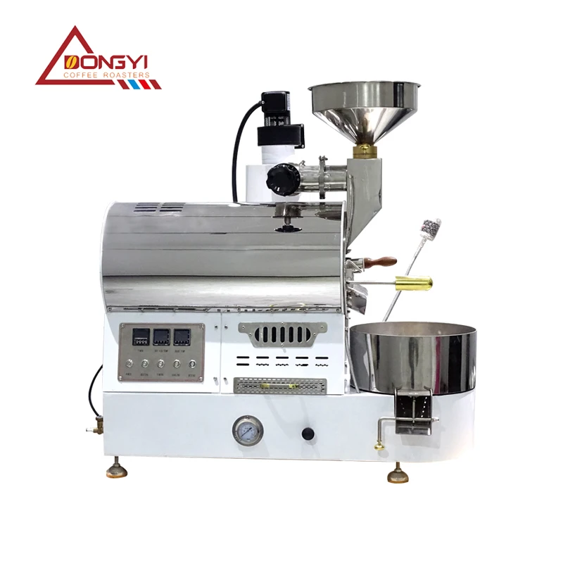 BY-6kg coffee roasters with grinder milling 6kg 7kg/batch