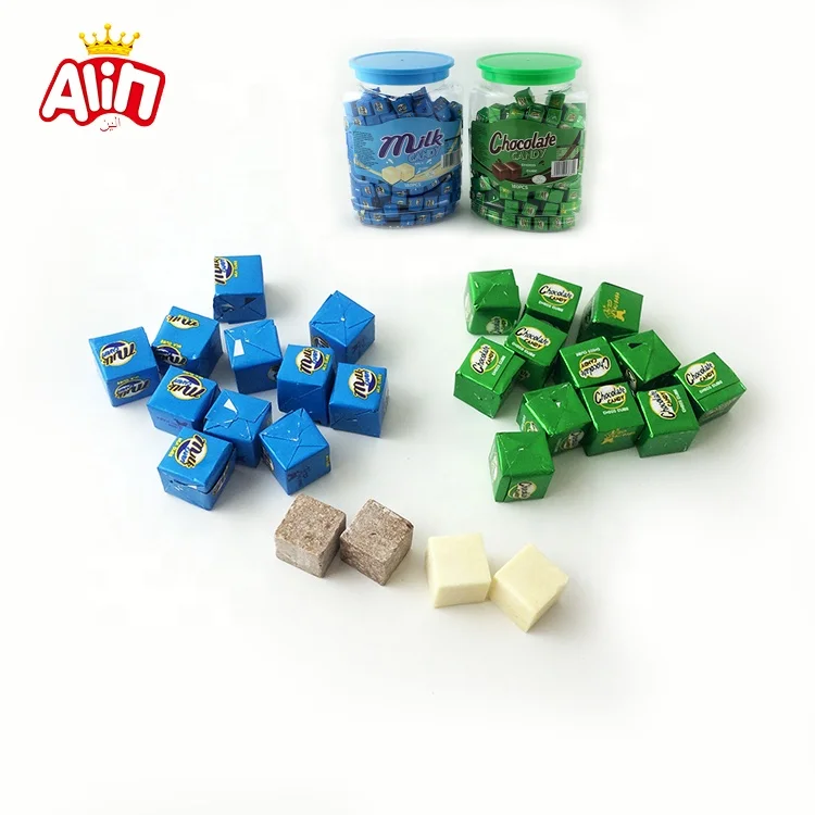 Молочные закуски Конфеты бутылки шоколадная перечная мята молочный кубик конфеты в упаковке Молочные конфеты мятные конфеты