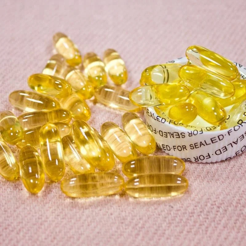 GMP Certificate 500mg/1000mg omega 3 fish oil capsule