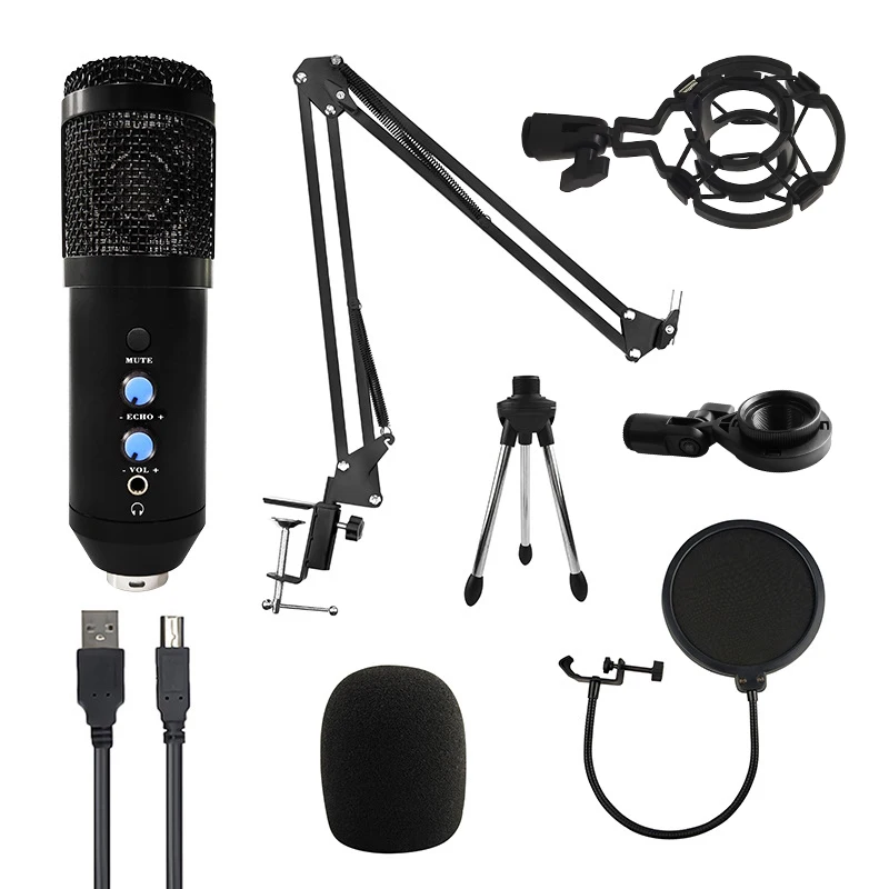 Microphone For Mac Ps4 Microphone Laptop Accessories for Recording Voice Over Streaming Twitch Podcasting