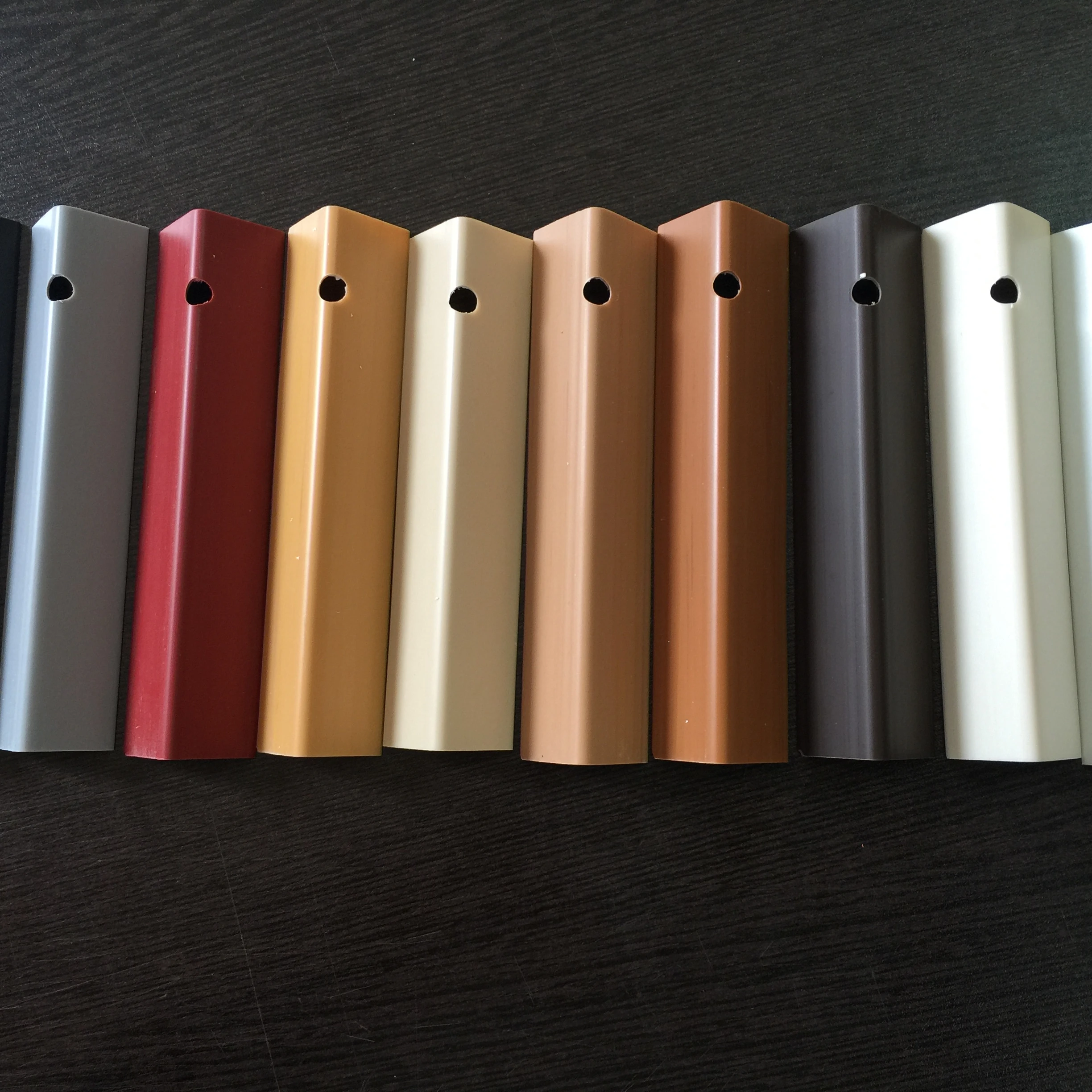Plastic Profile PVC Extrusion Wall Board Corner Profiles PVC U Channel Profiles