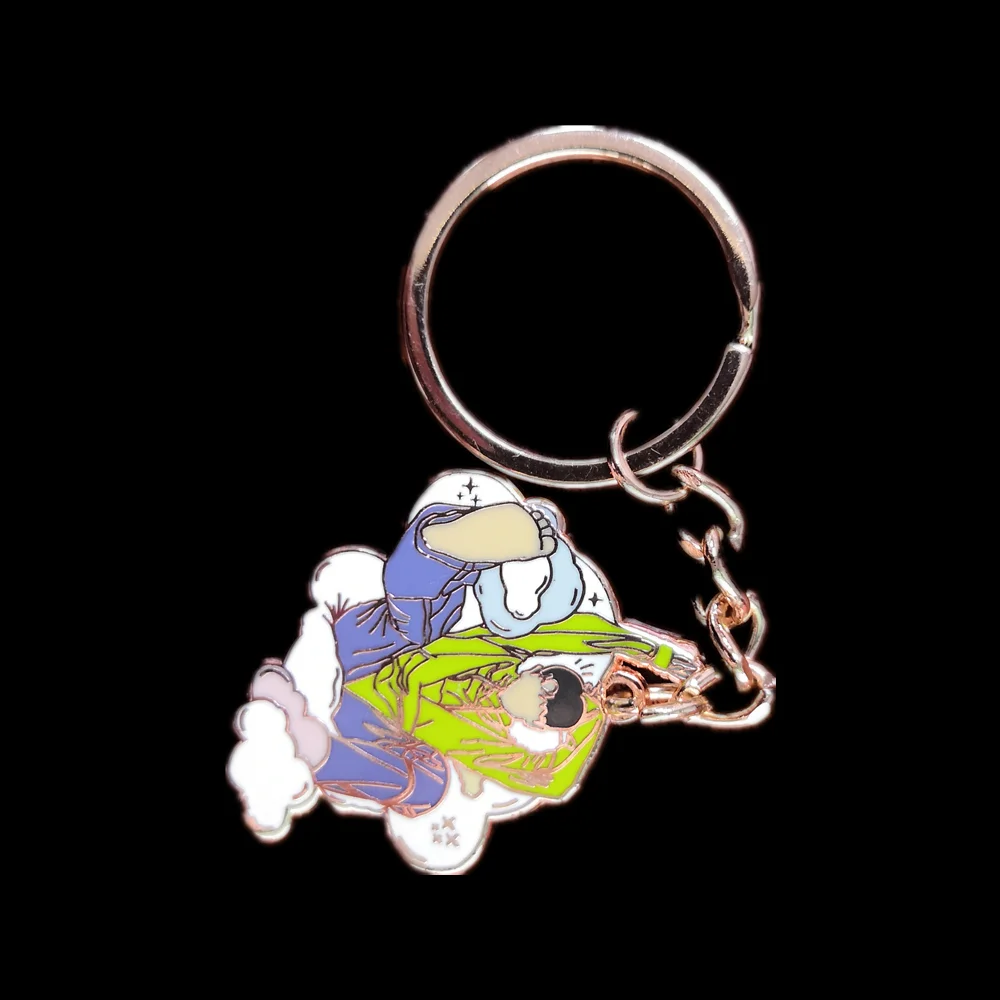 Брелок для ключей, дизайнерский шнурок для самообороны, с бесконтактной вышивкой, хороший серебристый держатель для монет из ПВХ со стразами