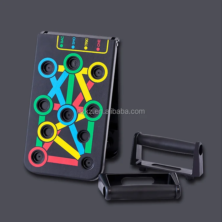 Foldable push up board new style indoor home exercise equipment push-ups plate Body Building Fitness Workout Push Up Rack